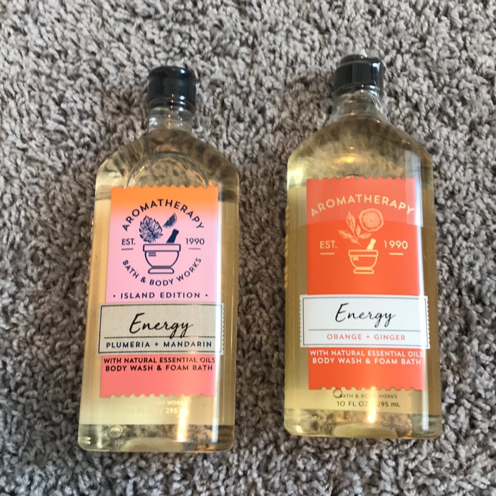 Body wash energy bath and body
